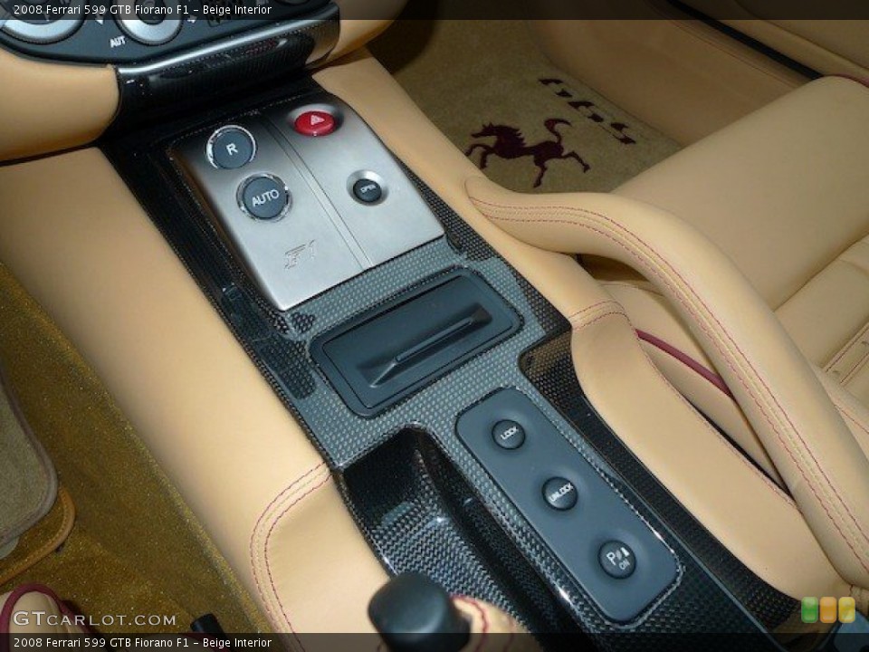 Beige Interior Transmission for the 2008 Ferrari 599 GTB Fiorano F1 #65167599