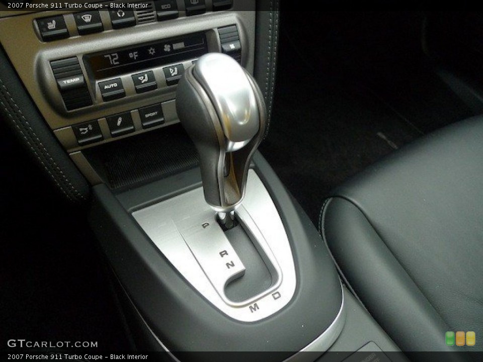 Black Interior Transmission for the 2007 Porsche 911 Turbo Coupe #65167829