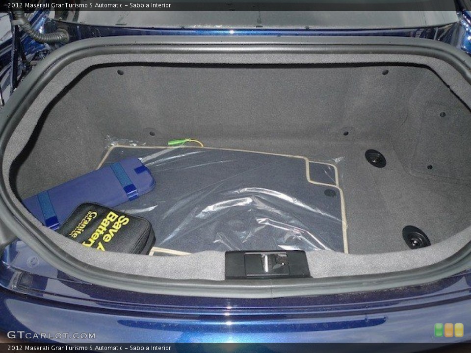 Sabbia Interior Trunk for the 2012 Maserati GranTurismo S Automatic #65167983