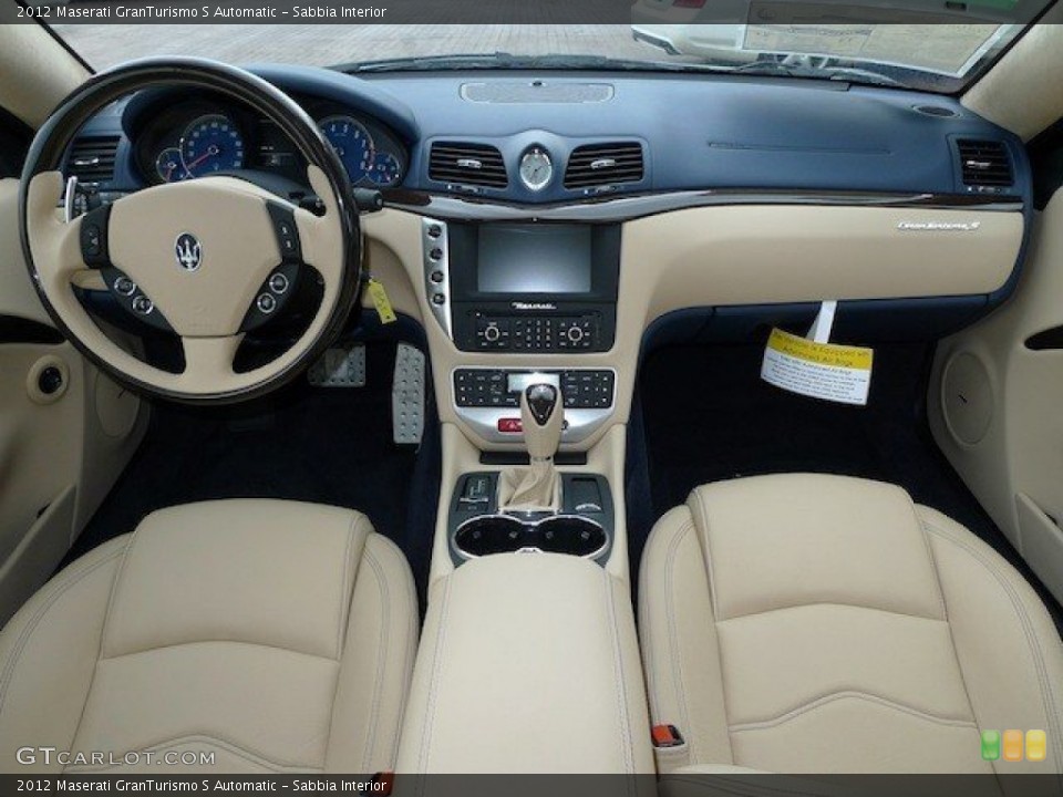 Sabbia Interior Dashboard for the 2012 Maserati GranTurismo S Automatic #65168049