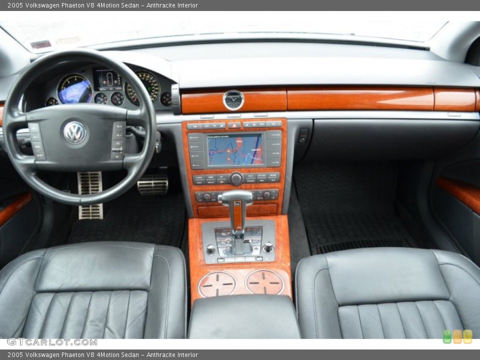 Anthracite Interior Dashboard for the 2005 Volkswagen Phaeton V8 4Motion Sedan #65177607