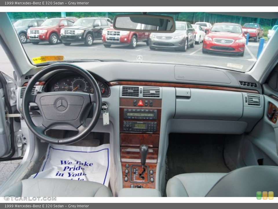 Grey Interior Dashboard for the 1999 Mercedes-Benz E 320 Sedan #65178360