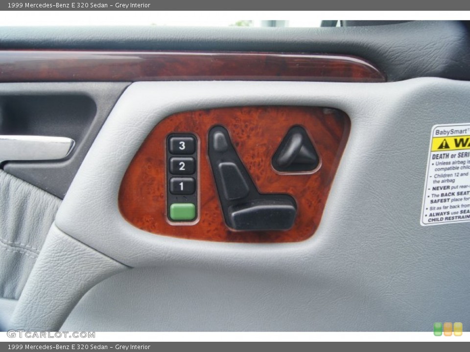 Grey Interior Controls for the 1999 Mercedes-Benz E 320 Sedan #65178372