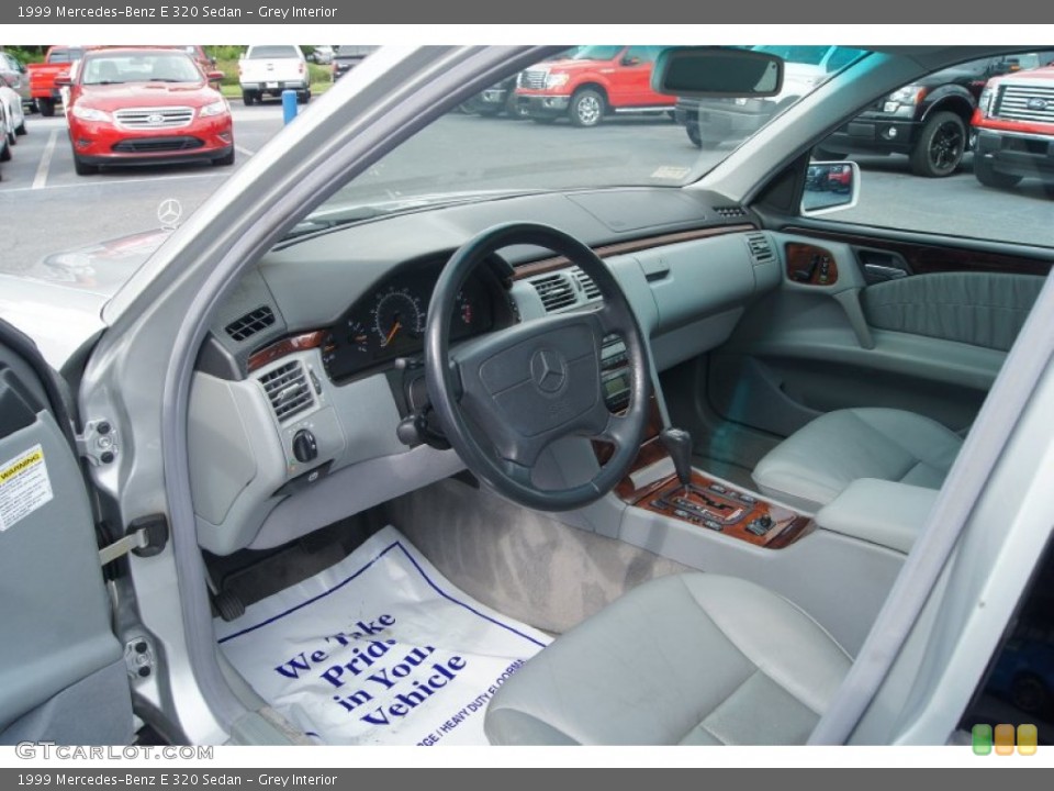 Grey Interior Prime Interior for the 1999 Mercedes-Benz E 320 Sedan #65178390