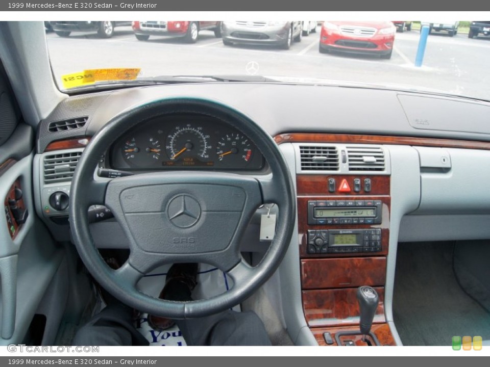Grey Interior Dashboard for the 1999 Mercedes-Benz E 320 Sedan #65178408