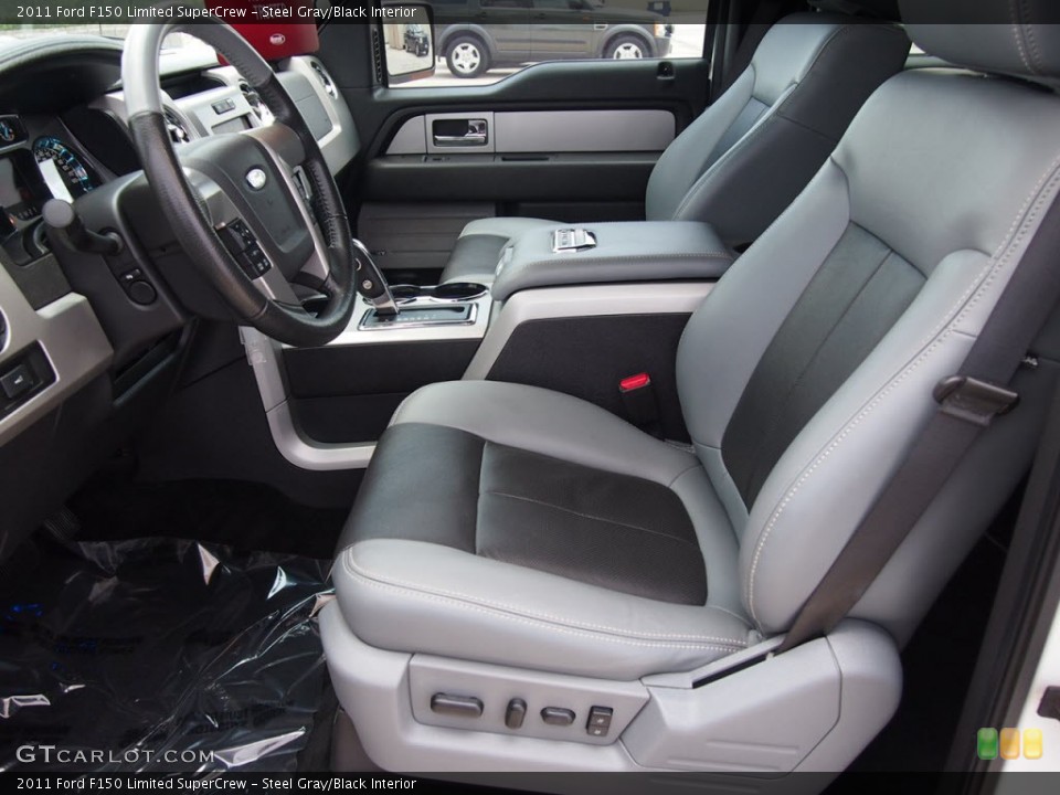 Steel Gray/Black Interior Photo for the 2011 Ford F150 Limited SuperCrew #65185953
