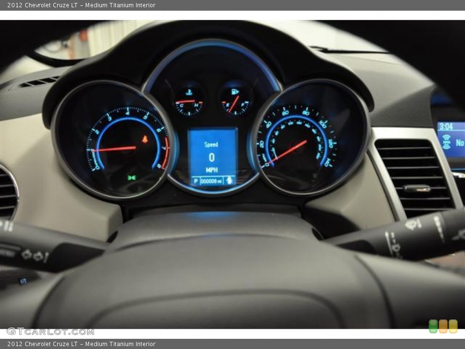 Medium Titanium Interior Gauges for the 2012 Chevrolet Cruze LT #65193690