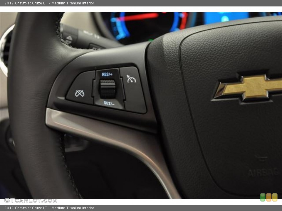 Medium Titanium Interior Controls for the 2012 Chevrolet Cruze LT #65193699