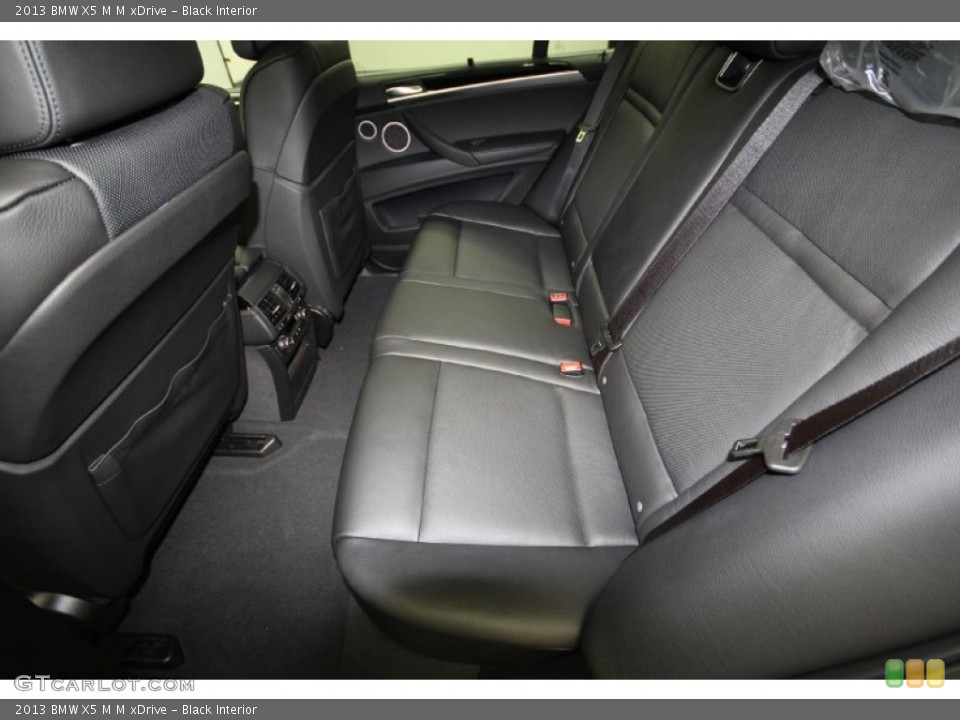 Black Interior Rear Seat for the 2013 BMW X5 M M xDrive #65195067