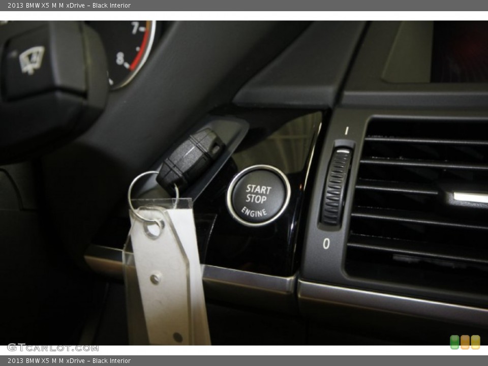 Black Interior Controls for the 2013 BMW X5 M M xDrive #65195154