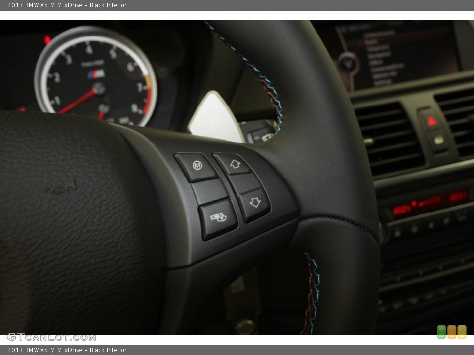 Black Interior Controls for the 2013 BMW X5 M M xDrive #65195166
