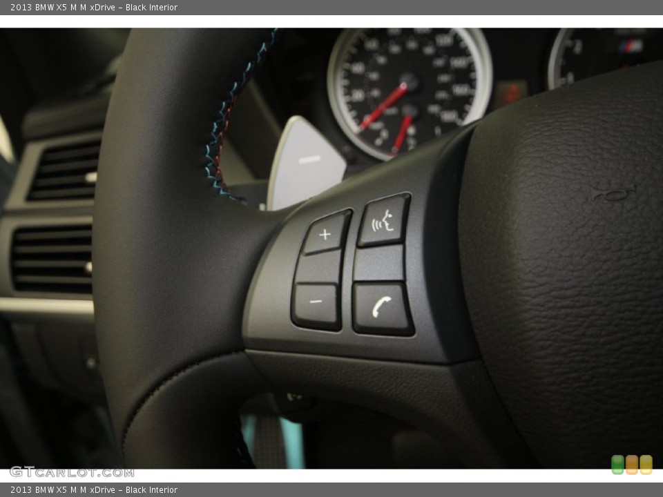 Black Interior Controls for the 2013 BMW X5 M M xDrive #65195175