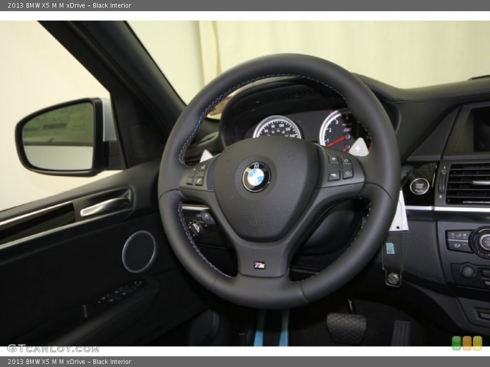 Black Interior Steering Wheel for the 2013 BMW X5 M M xDrive #65195199