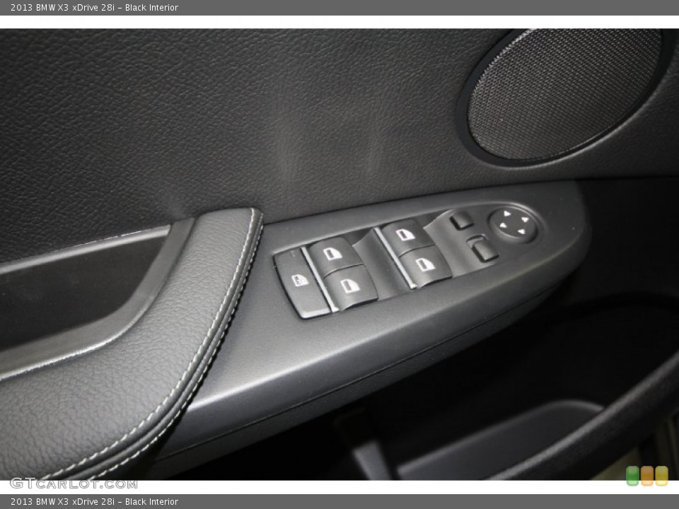 Black Interior Controls for the 2013 BMW X3 xDrive 28i #65196356