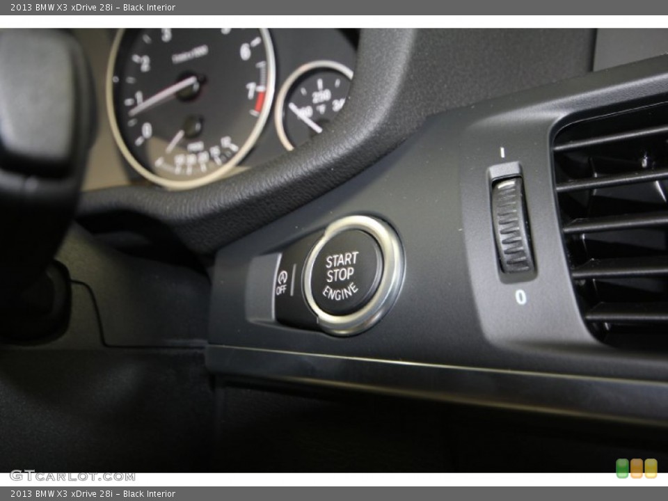 Black Interior Controls for the 2013 BMW X3 xDrive 28i #65196390