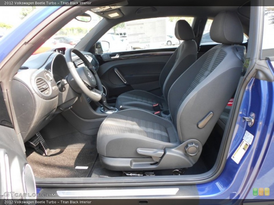 Titan Black Interior Photo for the 2012 Volkswagen Beetle Turbo #65196867