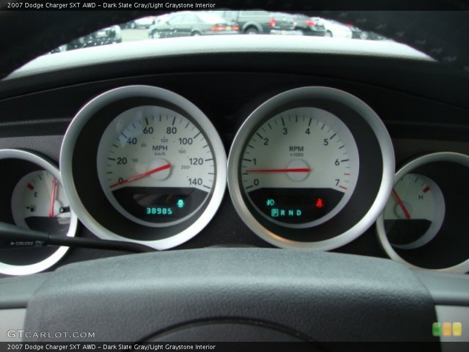 Dark Slate Gray/Light Graystone Interior Gauges for the 2007 Dodge Charger SXT AWD #65204655