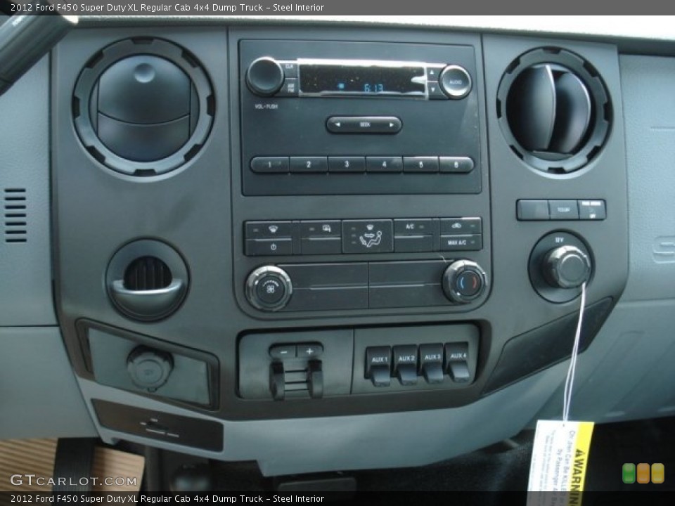 Steel Interior Controls for the 2012 Ford F450 Super Duty XL Regular Cab 4x4 Dump Truck #65205213
