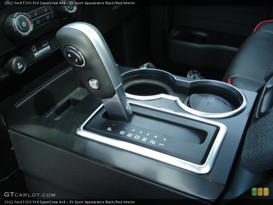 FX Sport Appearance Black/Red Interior Transmission for the 2012 Ford F150 FX4 SuperCrew 4x4 #65206305