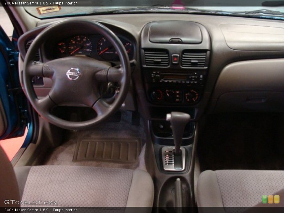 Taupe Interior Dashboard for the 2004 Nissan Sentra 1.8 S #65208619