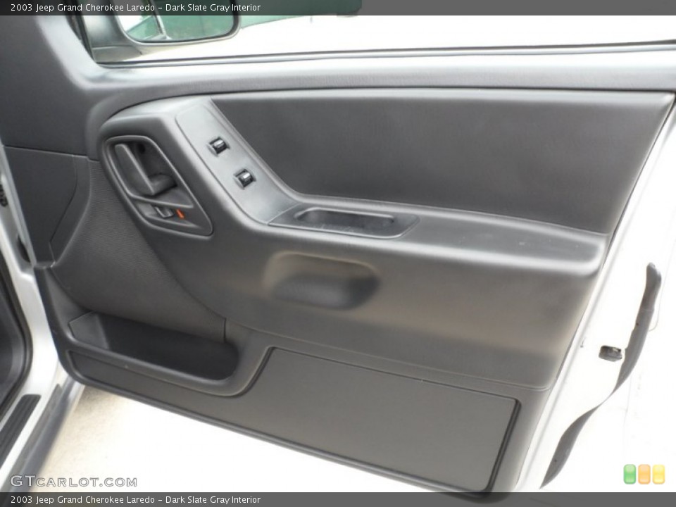Dark Slate Gray Interior Door Panel for the 2003 Jeep Grand Cherokee Laredo #65217670