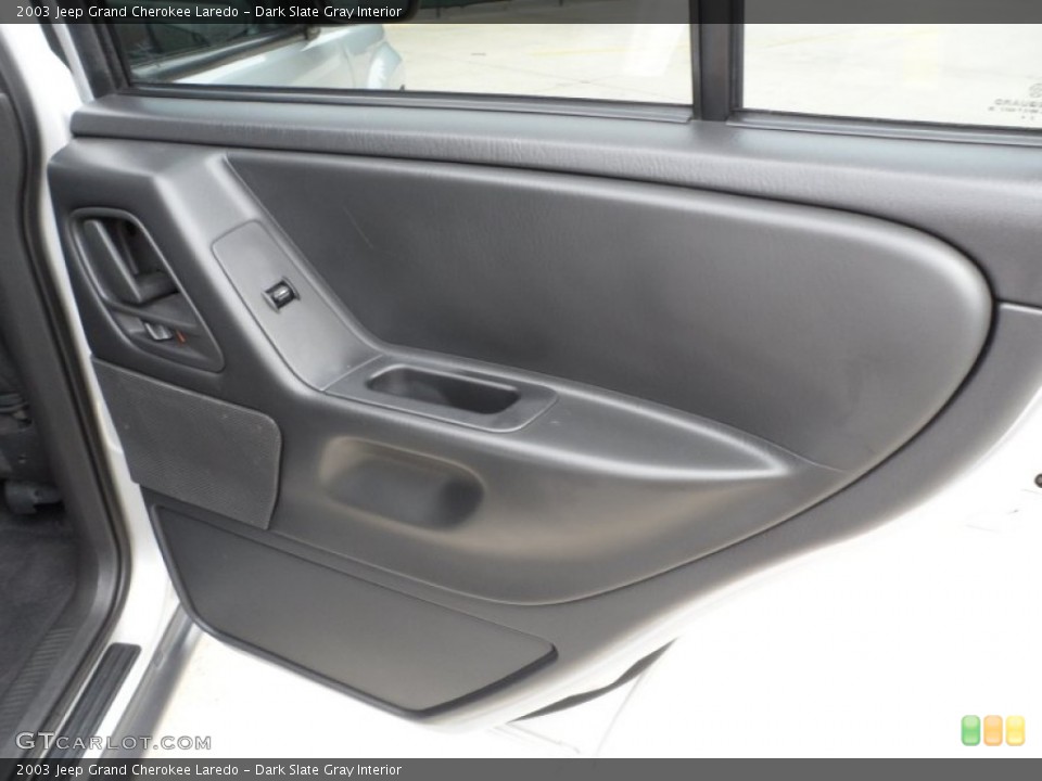 Dark Slate Gray Interior Door Panel for the 2003 Jeep Grand Cherokee Laredo #65217691