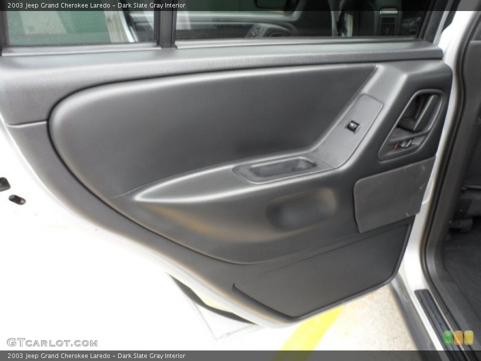 Dark Slate Gray Interior Door Panel for the 2003 Jeep Grand Cherokee Laredo #65217712