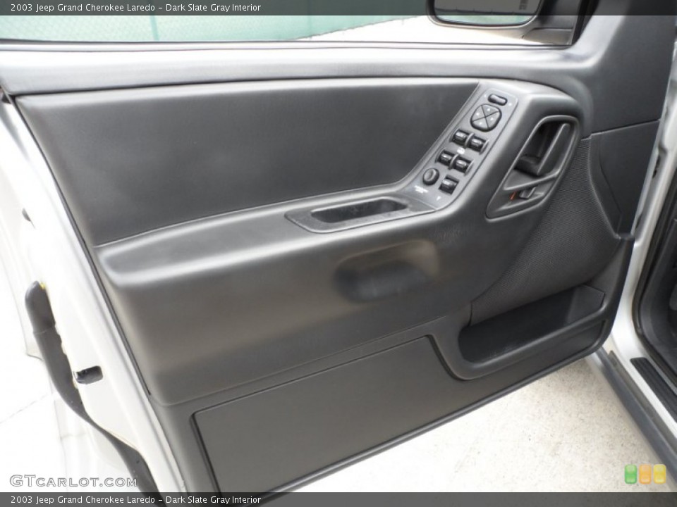 Dark Slate Gray Interior Door Panel for the 2003 Jeep Grand Cherokee Laredo #65217730