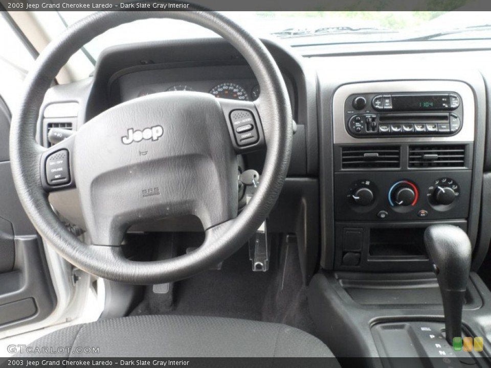 Dark Slate Gray Interior Dashboard for the 2003 Jeep Grand Cherokee Laredo #65217763