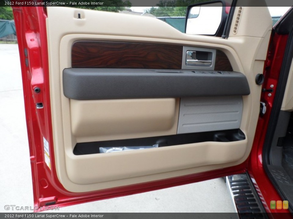 Pale Adobe Interior Door Panel for the 2012 Ford F150 Lariat SuperCrew #65220505