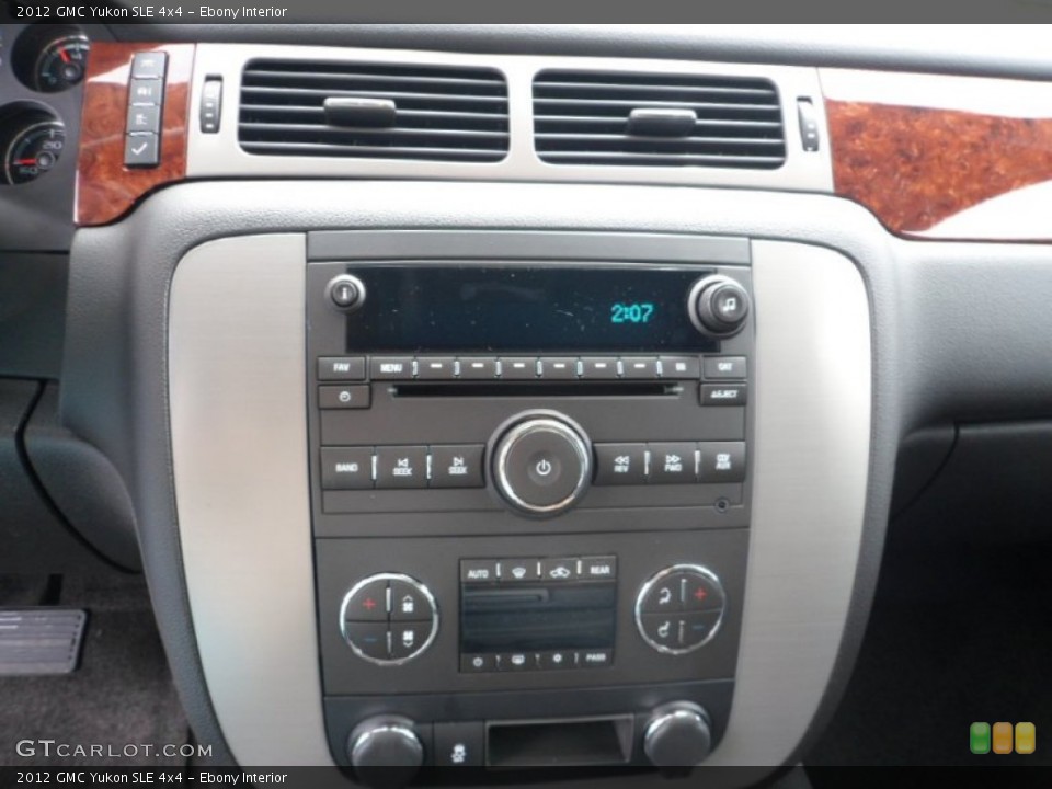 Ebony Interior Controls for the 2012 GMC Yukon SLE 4x4 #65221099