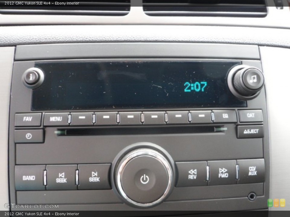Ebony Interior Controls for the 2012 GMC Yukon SLE 4x4 #65221105