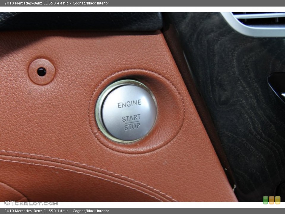 Cognac/Black Interior Controls for the 2010 Mercedes-Benz CL 550 4Matic #65223853