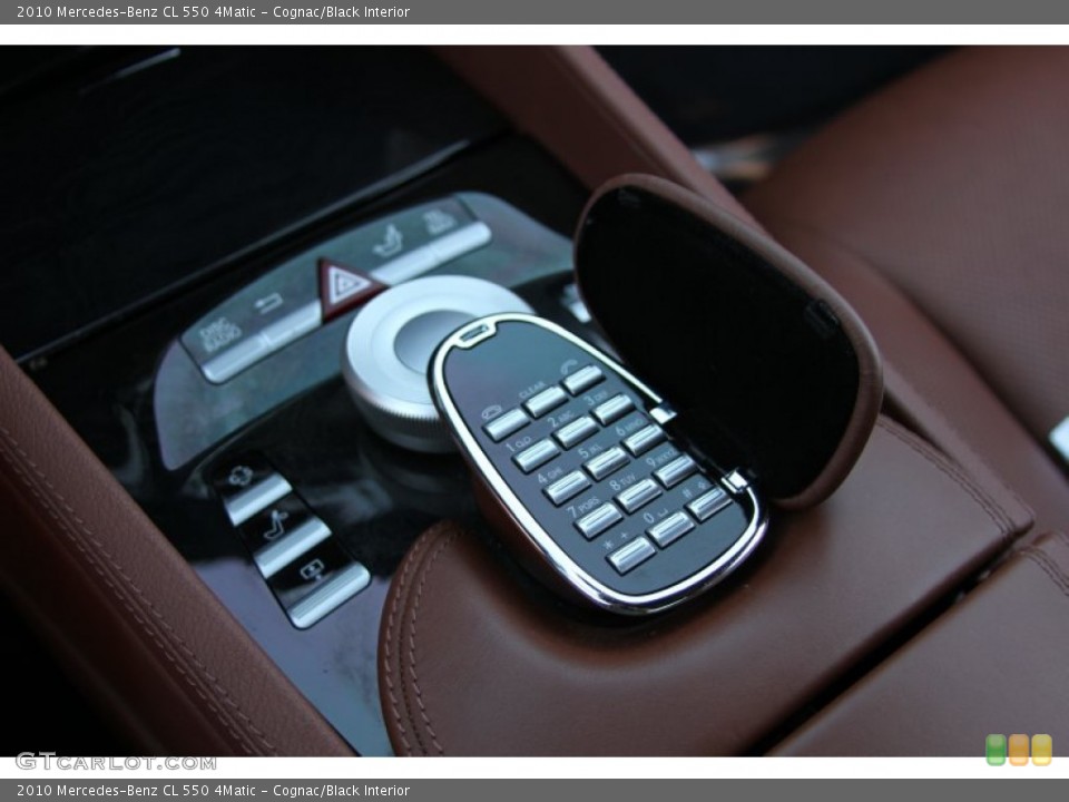 Cognac/Black Interior Controls for the 2010 Mercedes-Benz CL 550 4Matic #65223871