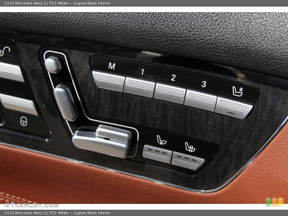 Cognac/Black Interior Controls for the 2010 Mercedes-Benz CL 550 4Matic #65223892