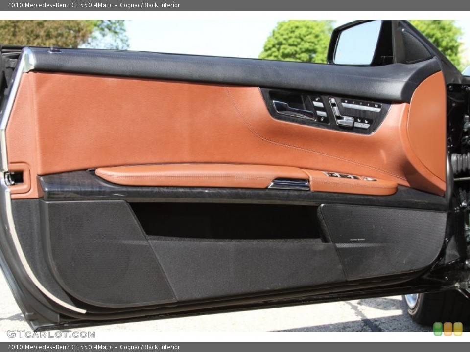 Cognac/Black Interior Door Panel for the 2010 Mercedes-Benz CL 550 4Matic #65223904