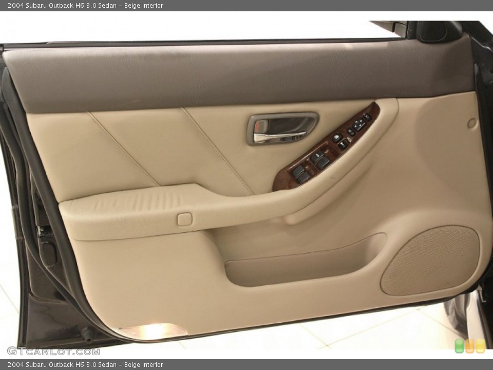 Beige Interior Door Panel for the 2004 Subaru Outback H6 3.0 Sedan #65223925
