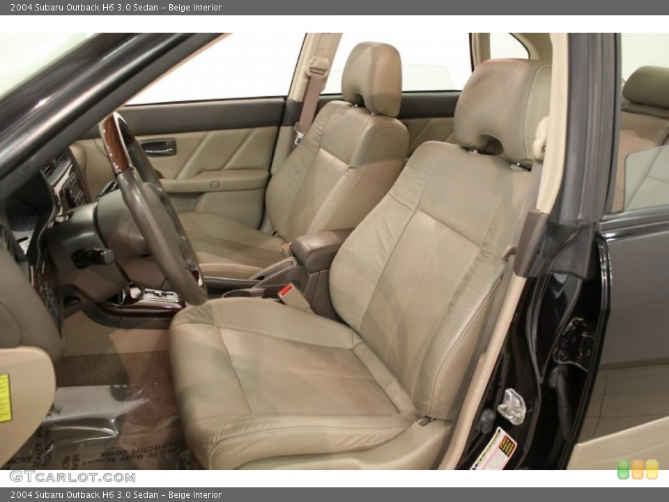 Beige Interior Photo for the 2004 Subaru Outback H6 3.0 Sedan #65223946