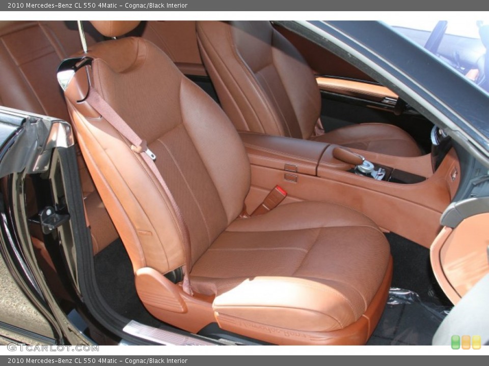 Cognac/Black Interior Front Seat for the 2010 Mercedes-Benz CL 550 4Matic #65224000