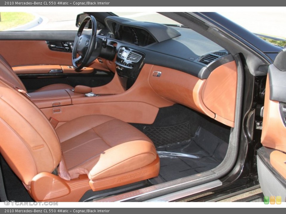Cognac/Black Interior Photo for the 2010 Mercedes-Benz CL 550 4Matic #65224006