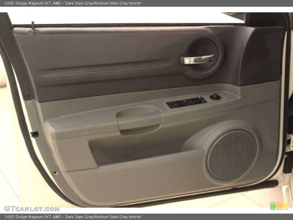 Dark Slate Gray/Medium Slate Gray Interior Door Panel for the 2005 Dodge Magnum SXT AWD #65224255