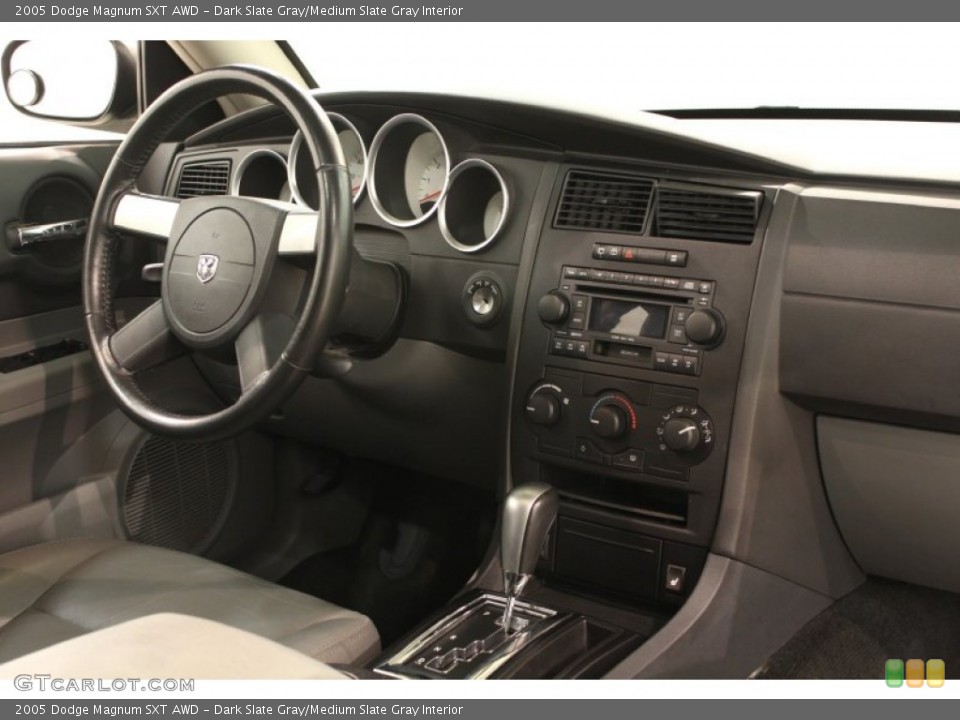 Dark Slate Gray/Medium Slate Gray Interior Dashboard for the 2005 Dodge Magnum SXT AWD #65224315