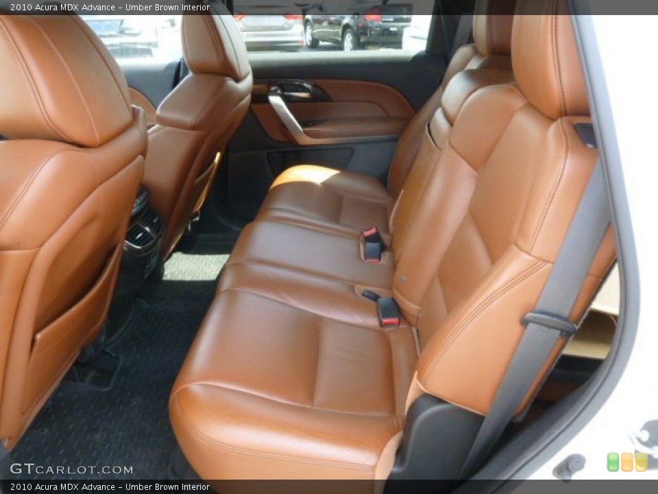 Umber Brown Interior Photo for the 2010 Acura MDX Advance #65230202