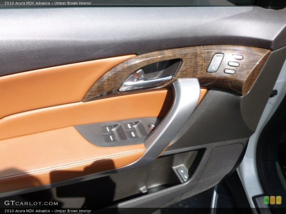 Umber Brown Interior Door Panel for the 2010 Acura MDX Advance #65230241