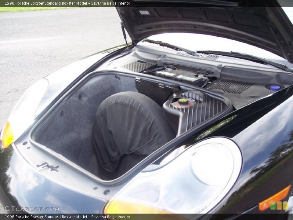 Savanna Beige Interior Trunk for the 1998 Porsche Boxster  #65231693