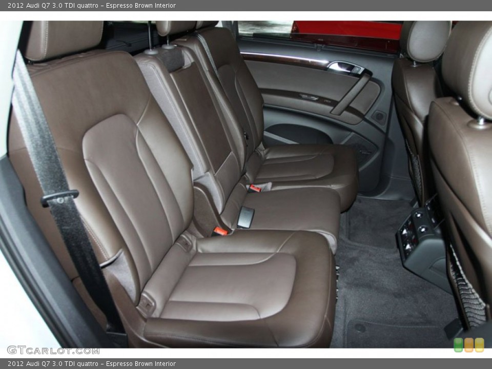 Espresso Brown Interior Photo for the 2012 Audi Q7 3.0 TDI quattro #65236466