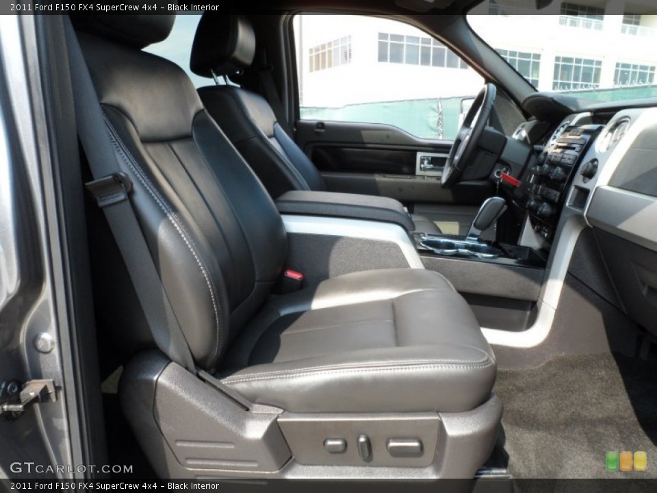 Black Interior Photo for the 2011 Ford F150 FX4 SuperCrew 4x4 #65238986