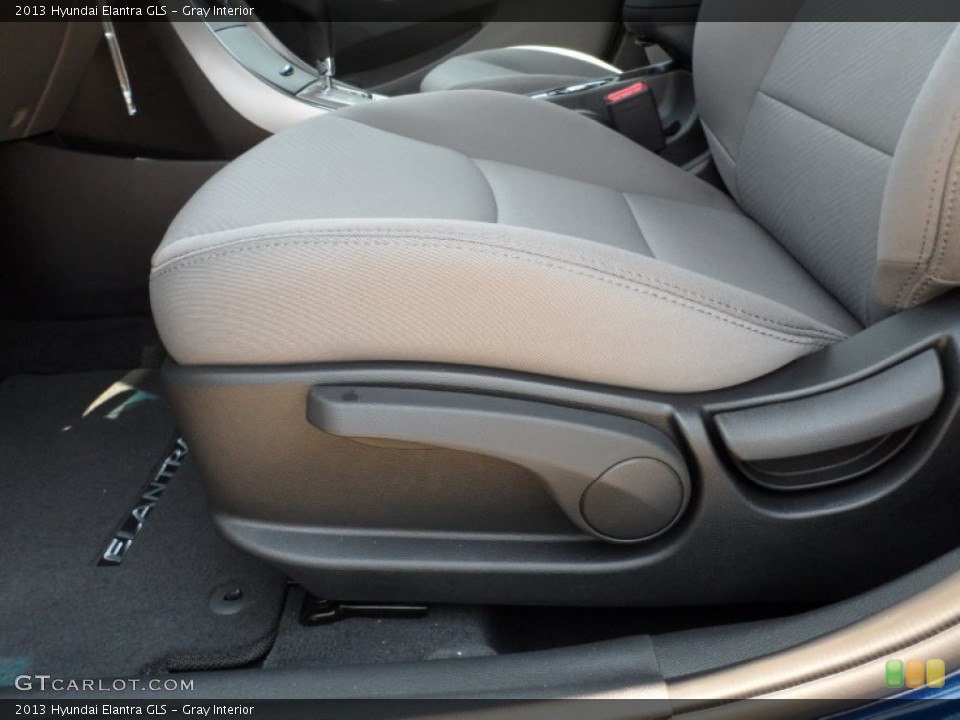 Gray Interior Front Seat for the 2013 Hyundai Elantra GLS #65243573