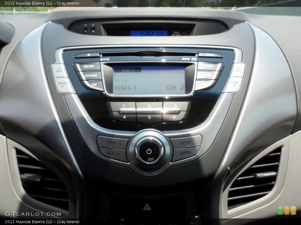 Gray Interior Audio System for the 2013 Hyundai Elantra GLS #65243600