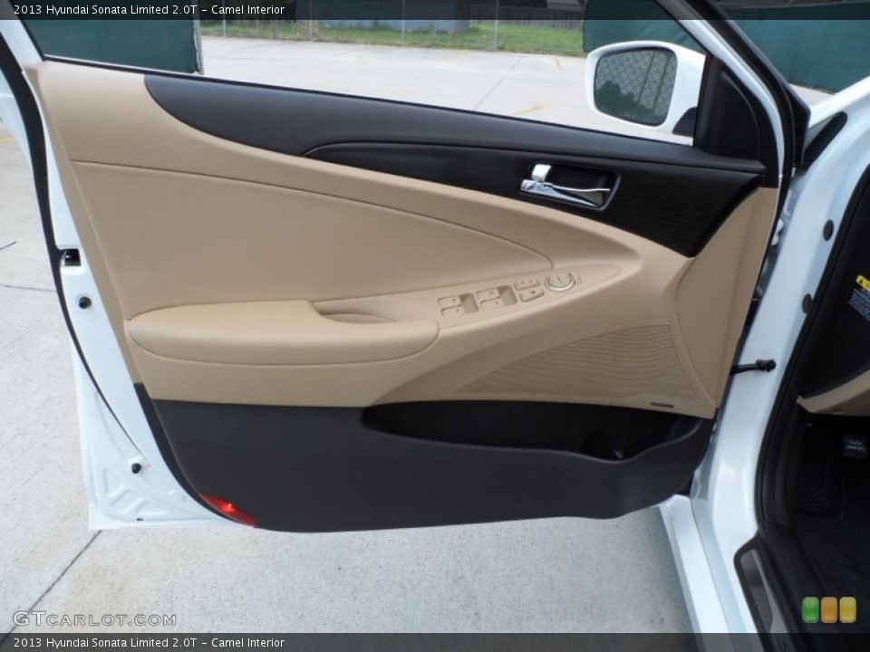 Camel Interior Door Panel for the 2013 Hyundai Sonata Limited 2.0T #65245619